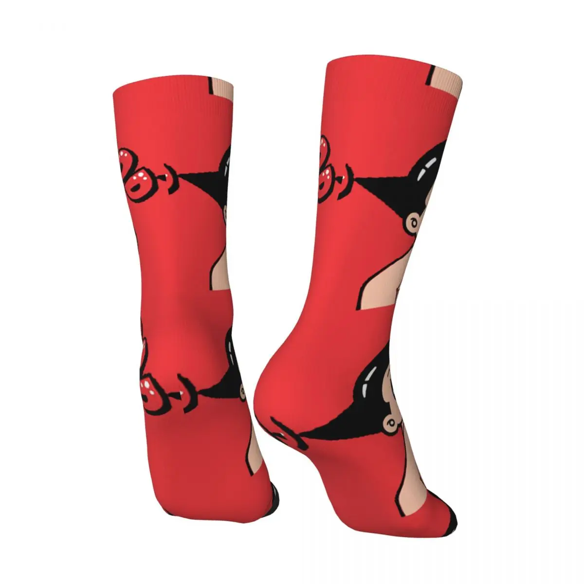 Hip Hop Vintage GOOD Crazy Men's Compression Socks Unisex Tetsuwan Atom Anime Astro Boy Manga Street Style Pattern Crew Sock