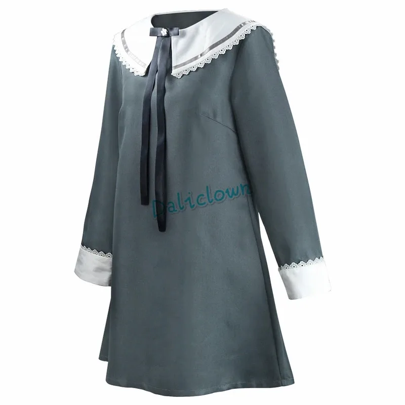 

CyWONDER EGG PRIORITY Neiru Aonuma Косплей Аниме Kawaii Платья Темно-серое платье Лолиты в японском стиле Косплей Костюм