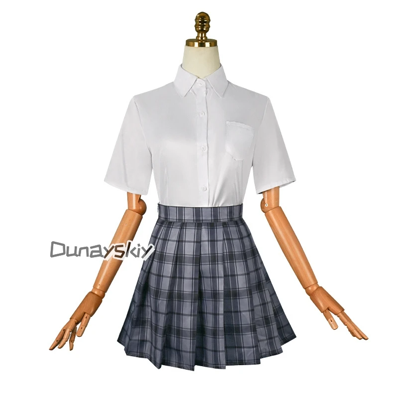 Subaru AWA Косплей Аниме GIRLS BAND CRY Косплей Костюм Девушка Школьная форма JK Хэллоуин Комикс Анимация Одежда для вечеринок