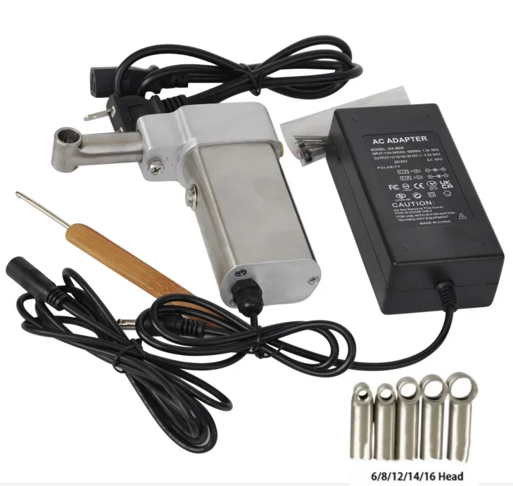 2025 New Dreadlocks Machine,Portable Automatic Dreadlock,with 6 Replacement Head6-16mm,Dreadlock Crochet Braiding Making Machine