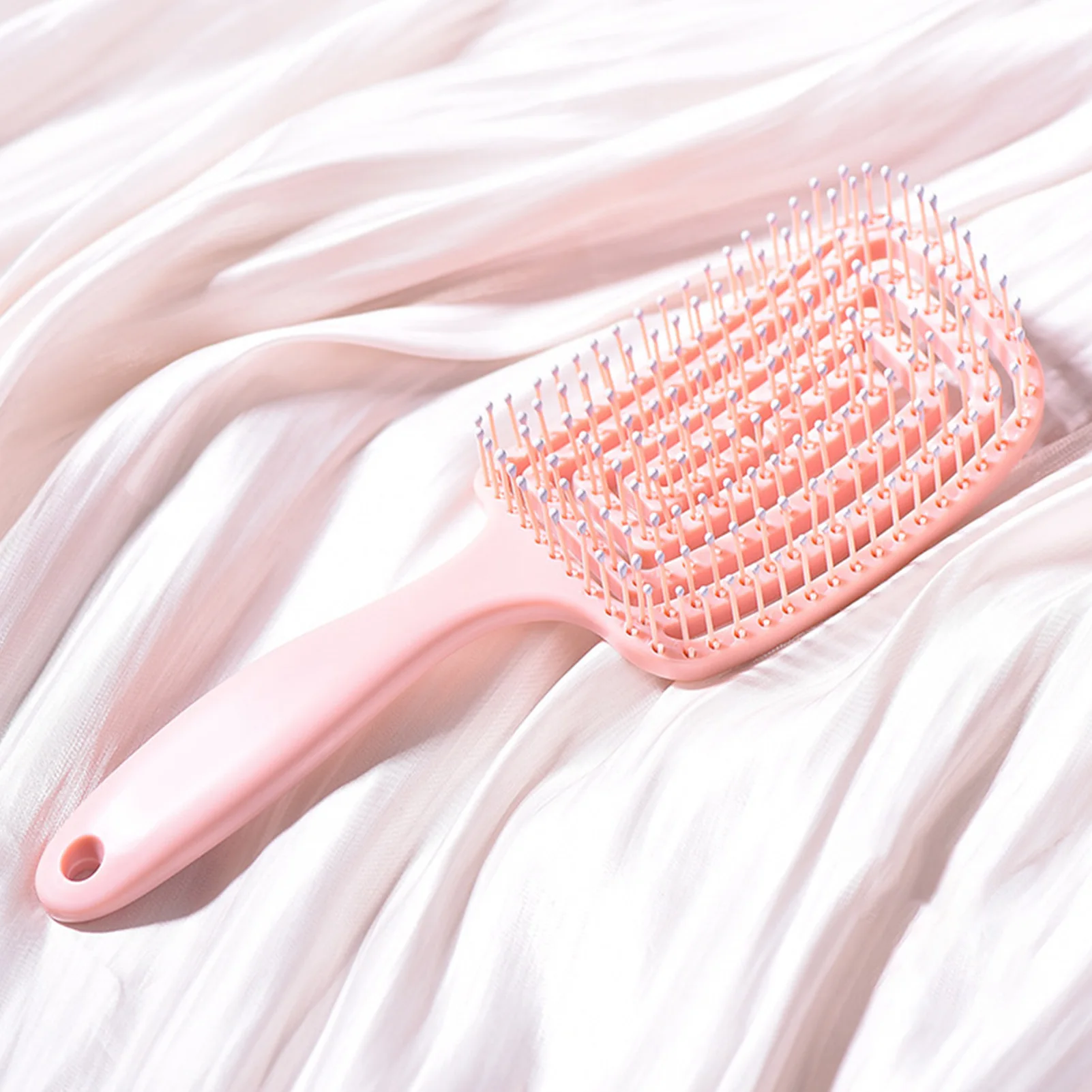 Hair Detangling Comb Vented Hair Brush Professional Curved Hairbrush Easy Detangling Vented Hair Styling Comb for Home Salon Use