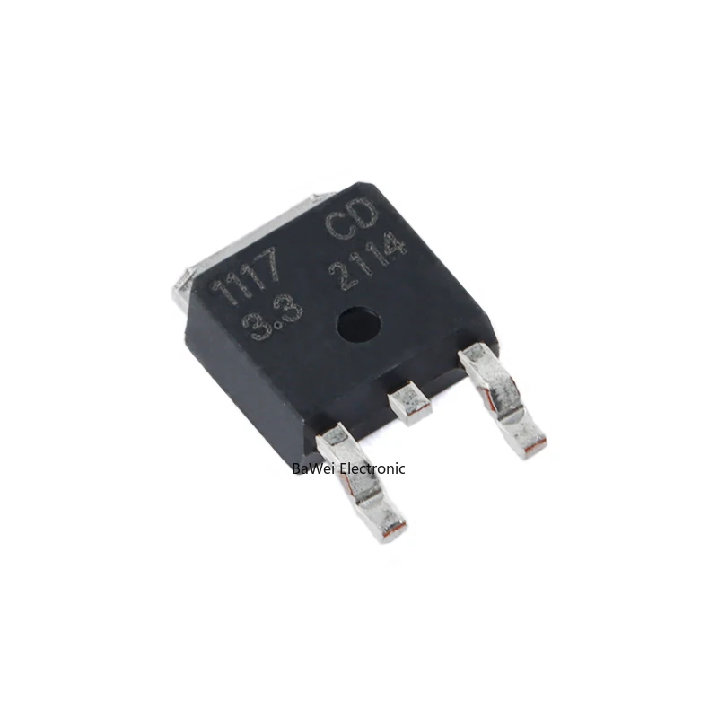 AMS1117CD-3.3 TO-252 Low Dropout Linear Regulator LDO ชิป (5Pcs)