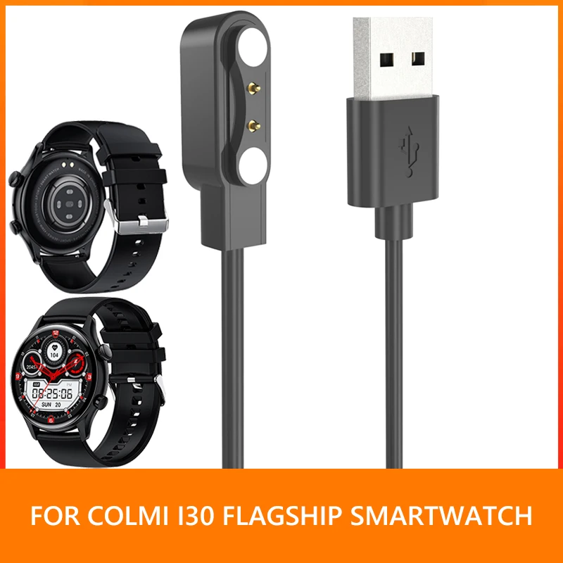 Smartwatch Dock Charger Adapter cavo di ricarica USB cavo per COLMI I30 Smart Watch Power Charge Wire accessori di ricambio