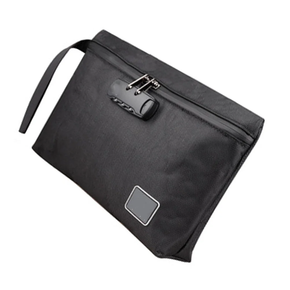 

1pc Activated Carbon Deodorizing Storage Bag Multi Purpose Travel Pouch Black For Cosmetics Toiletries Medicine Book Pouchtravel