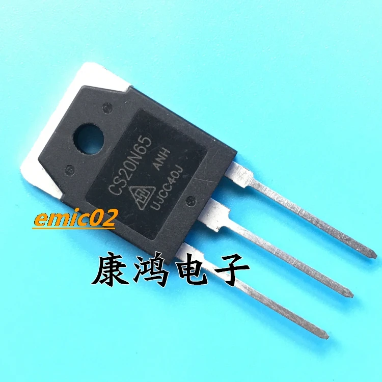 10pieces Original stock  CS20N65 20N65 TO-3P MOS 20A/650V