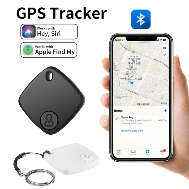 

Мини-умное устройство Airtag с GPS-позиционированием и защитой от потери для IPhone IPad IOS Find My App Bluetooth-трекер, локатор для ключей/домашних животных