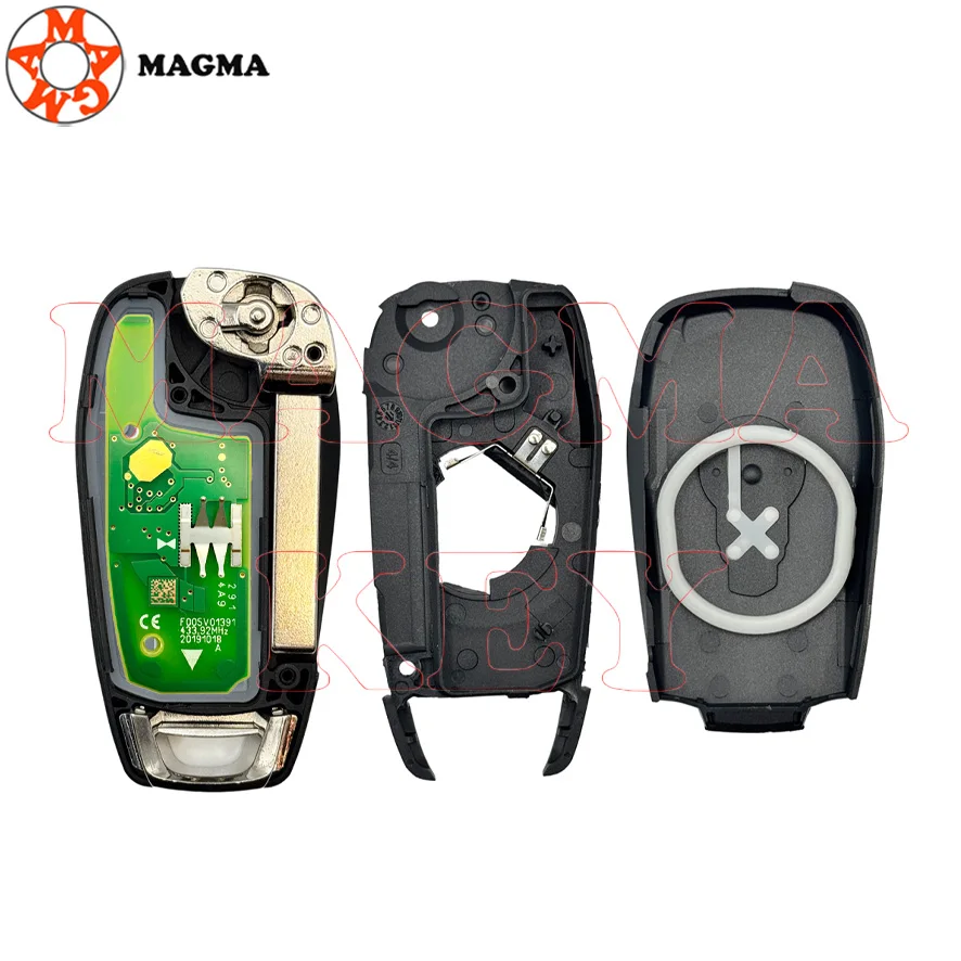 MAGMA الأصلي PCB ID46 PCF7952 433MHz سيارة مفتاح الوجه عن بعد لشروليه كروز Avo XL7 XL8 تريل بليزر أونيكس RS المقتفي #4