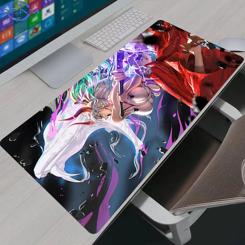 Mouse Pad PC Gamer One Piece Yamato Laptop Gamer NonSlip Rubber Computer Carpet Keyboard Desk Mat Large MousePad Youth Gifts