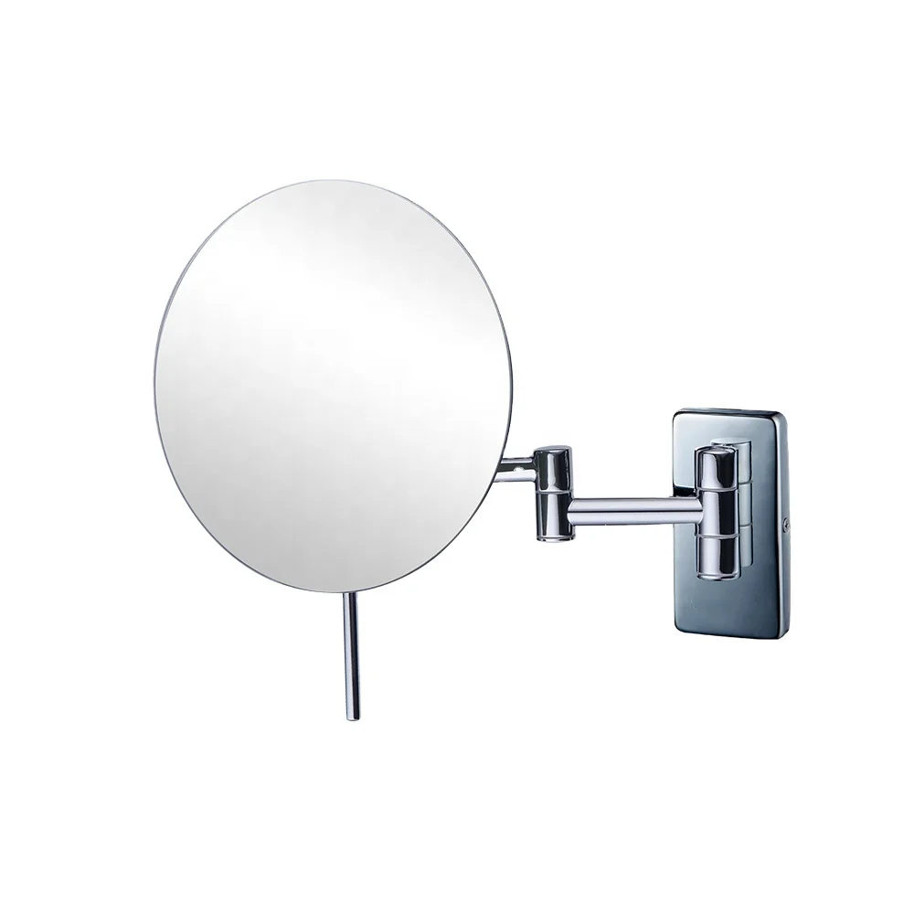 

Wall Mounted Mirror Bathroom Cosmetic 3X Frameless Single Side Cosmetic Mirror