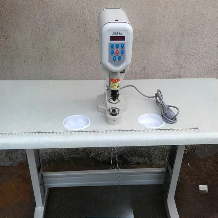 Four-in-one buckle machine, safety ring anti-thug infrared positioning cornhole rivet machine, direct drive buckle machine