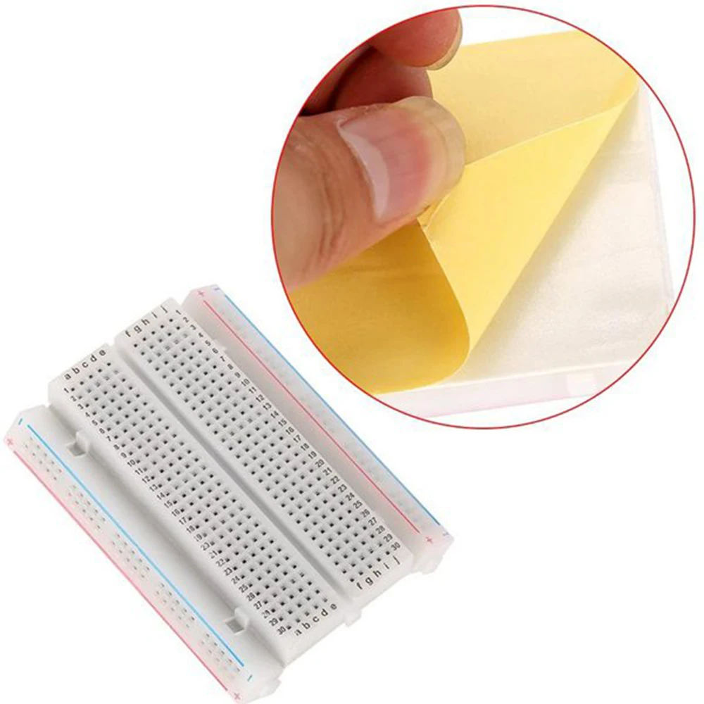 10 peças placa de ensaio pcb mini placa de ensaio 400 contatos 8.5x5.5 cm placa de solda de teste