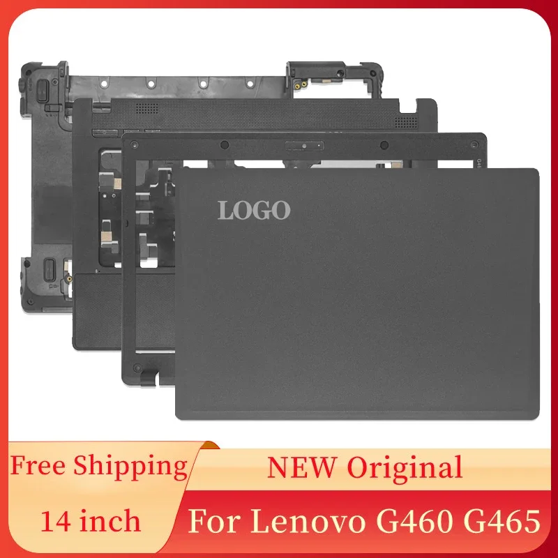 NEW Original For Lenovo G460 G465 Laptop Top Case LCD Back Cover Front Frame Palmrest Top Case Bottom Case