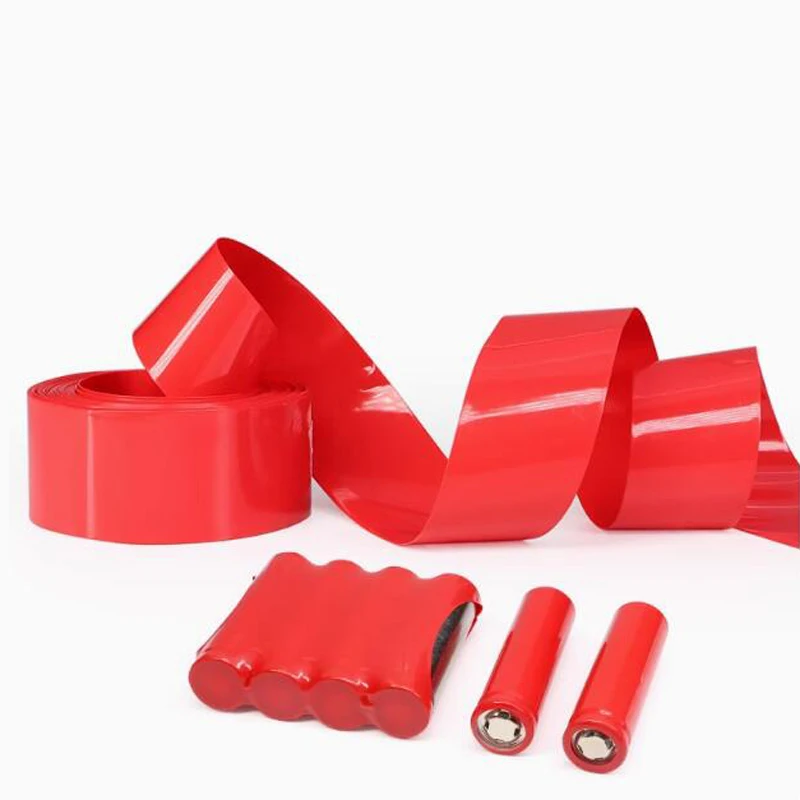 

Термоусадочная трубка из ПВХ, упаковочная пленка для литиевых батарей 21700 18650, изоляционная защитная пленка для батареи, упаковочная термоусадочная трубка