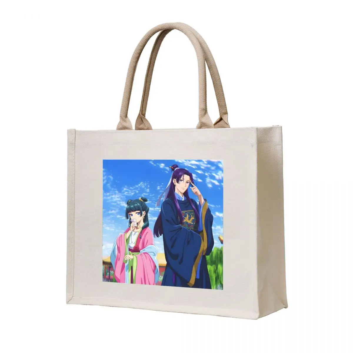 

Kusuriya no Hitorigoto - Cover image Tote Bag reusable shopping bags Gift bag woman shopping bag Shopper