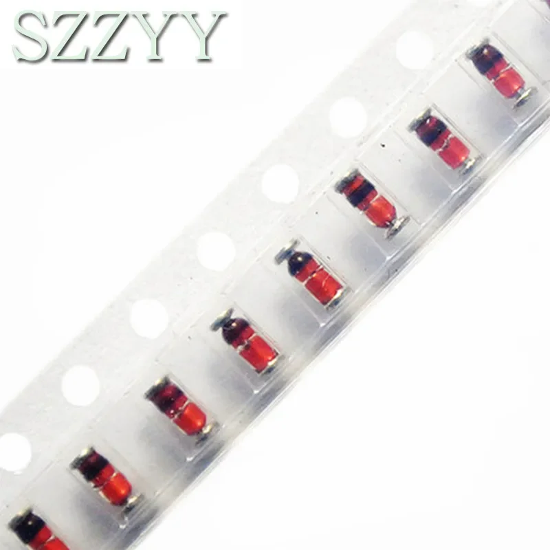 100PCS SMD Switching Diode LL4148 1N4148 glass cylinder 1206 package