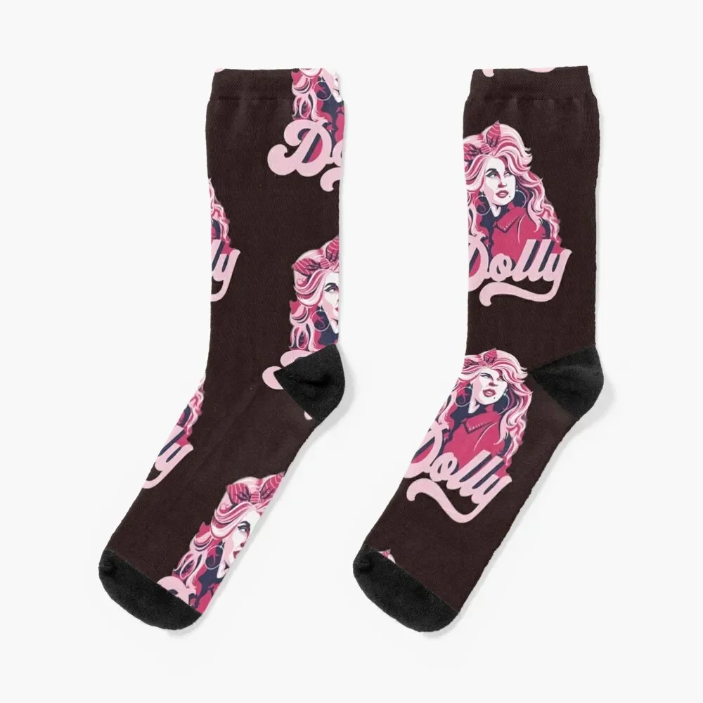

Dolly Love and Life Socks Toe sports floral japanese fashion Women's Socks Men's