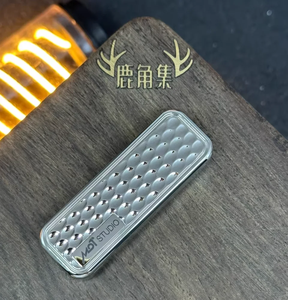 

Used EDC MOT Fengling Steel Polishing fidget slider Decompression toys