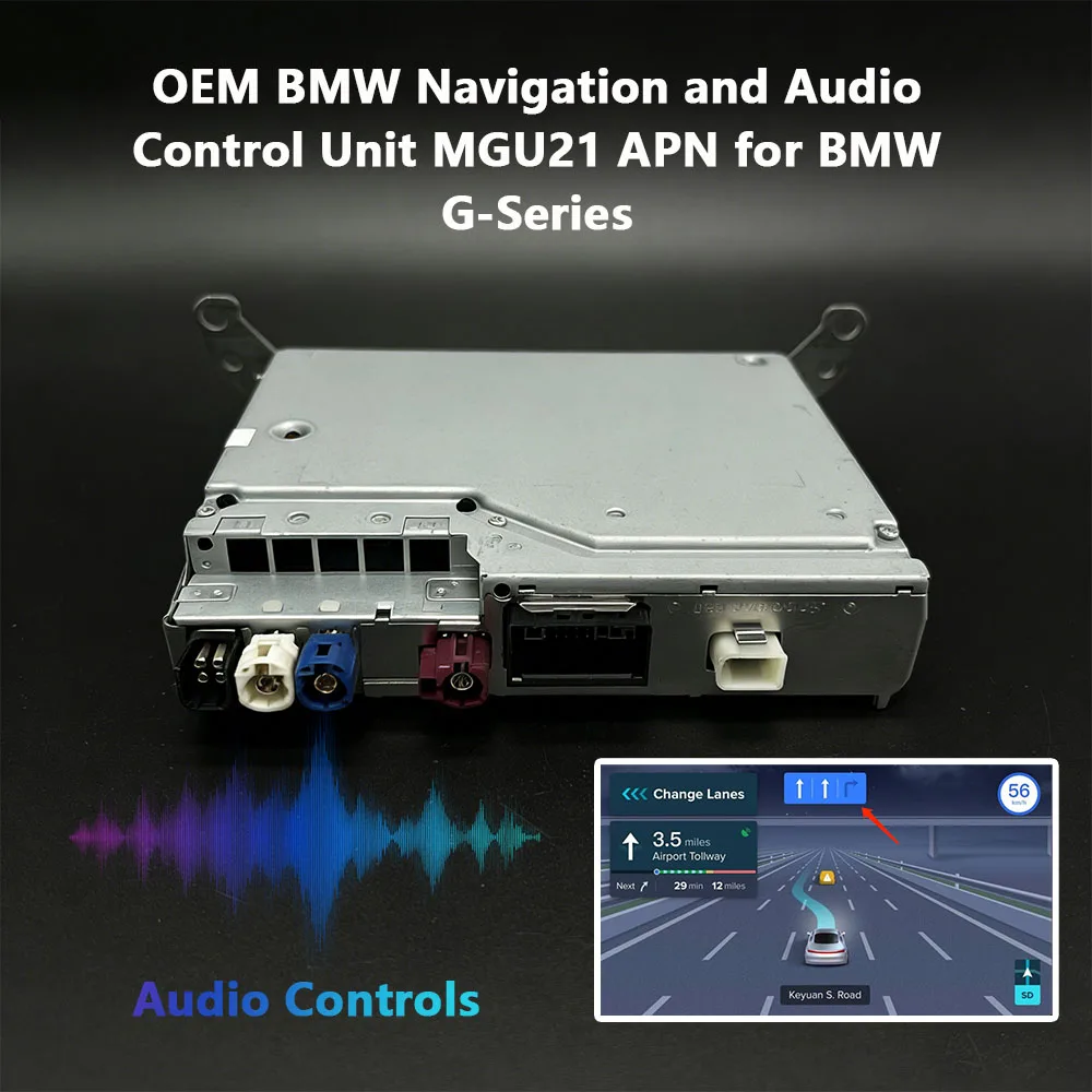 MGU21 APN Navigation Audio Head Unit Compatible with BMW G Series iDrive Multimedia System for G05 G07 G22 i4 iX
