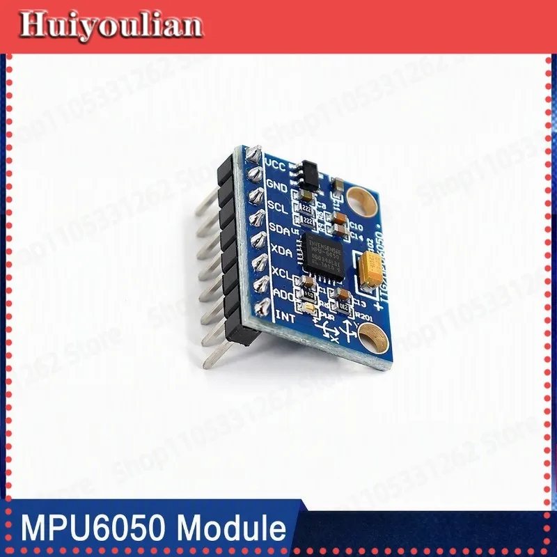 Industrial High Precision GY-521 MPU-6050 3-Axis Accelerometer Gyroscope Module 6DOF Attitude Sensor
