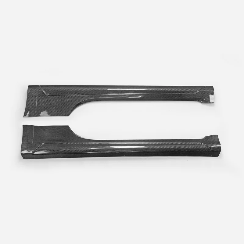 

500 S3 EPA Type Aerodynamic Wide Body Side Skirt - Carbon Fiber High-Gloss Body Component