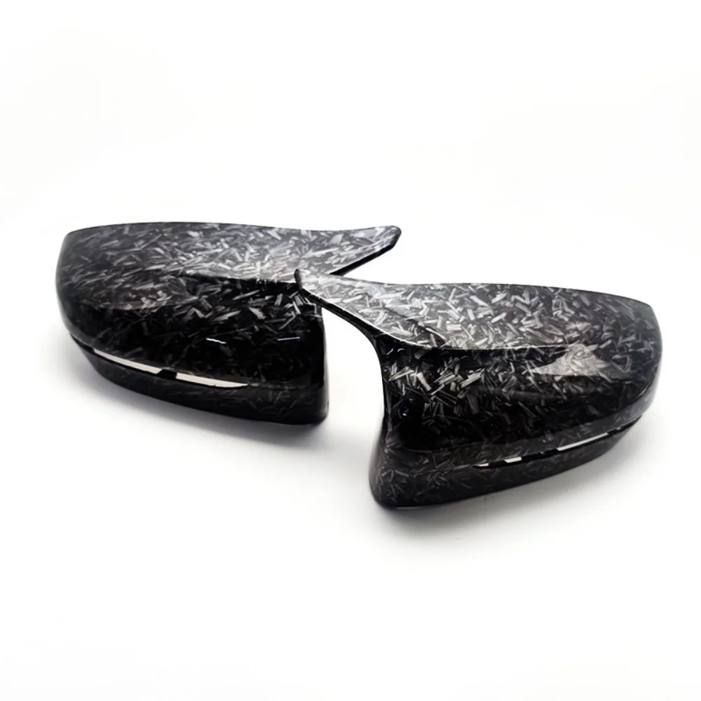 

Protective Cover Carbon Fiber Roasted Jet Black White Door Mirror Shell For BMW 4 Series G22 G23 G24 2021 2022 2023 Accessories