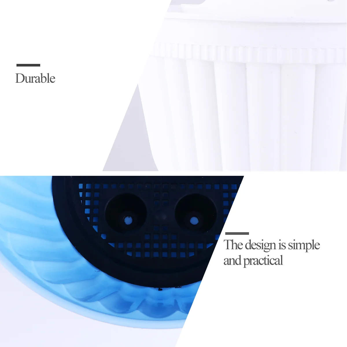 

2Pcs Wall Hanging Flower Pot Resin Succulent Planter Durable Plant Container for Home Office Decoration Gardening