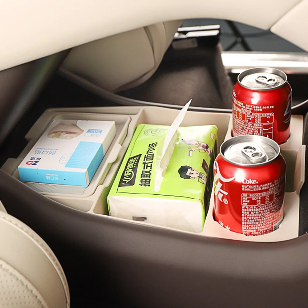 

Thickened Silicone Storage Box At The Lower Level Of The Central Control Panel For Denza N9 Interior Modification Accessories