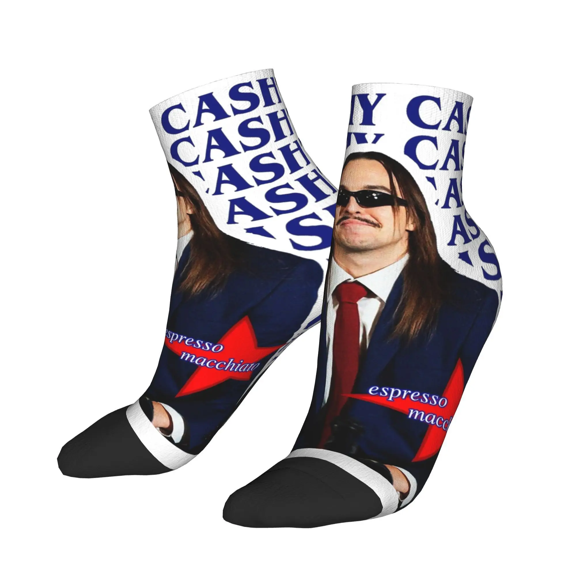 

Носки Tommys Cash Espresso Macchiato, летние носки до щиколотки Eurovisions 2025 Эстонии, мужские мягкие носки, носки для скейтборда, против пота