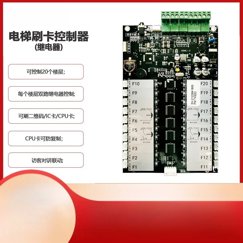 standalone operation of the access control and elevator control system integrated machine with multi-mode recognition capability
