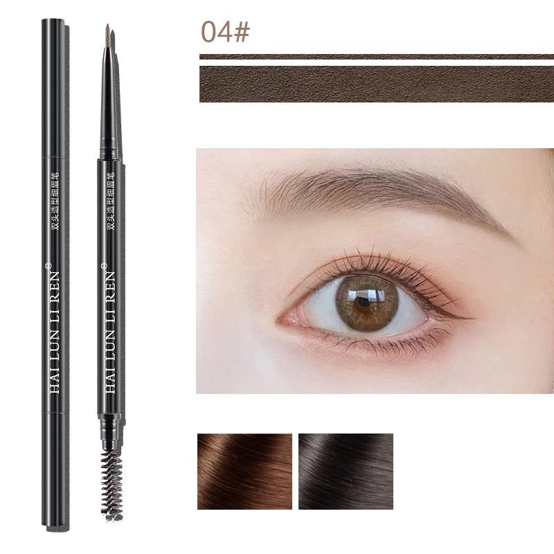 Eyebrow Pen Eyebrow Enhancers Long-lasting Waterproof Air-cushion Dye Eye Brows Gel Brown Tinted Liquid Eyebrows Tint Make Up