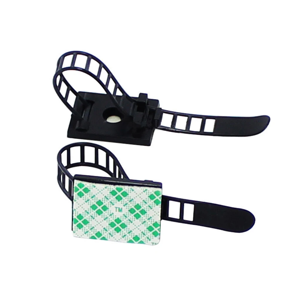 

50Pcs Cable Clips Adjustable Self-Adhesive Cord Organizer for Home Office Wire Management and Cable Holder Cord Clips