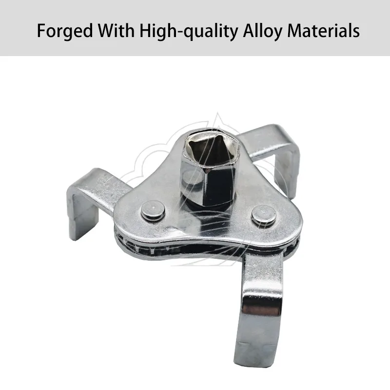 Adjustable Three Claw Oil Filter Removal Wrench Universal Car Engine Maintenance Disassembly Tool