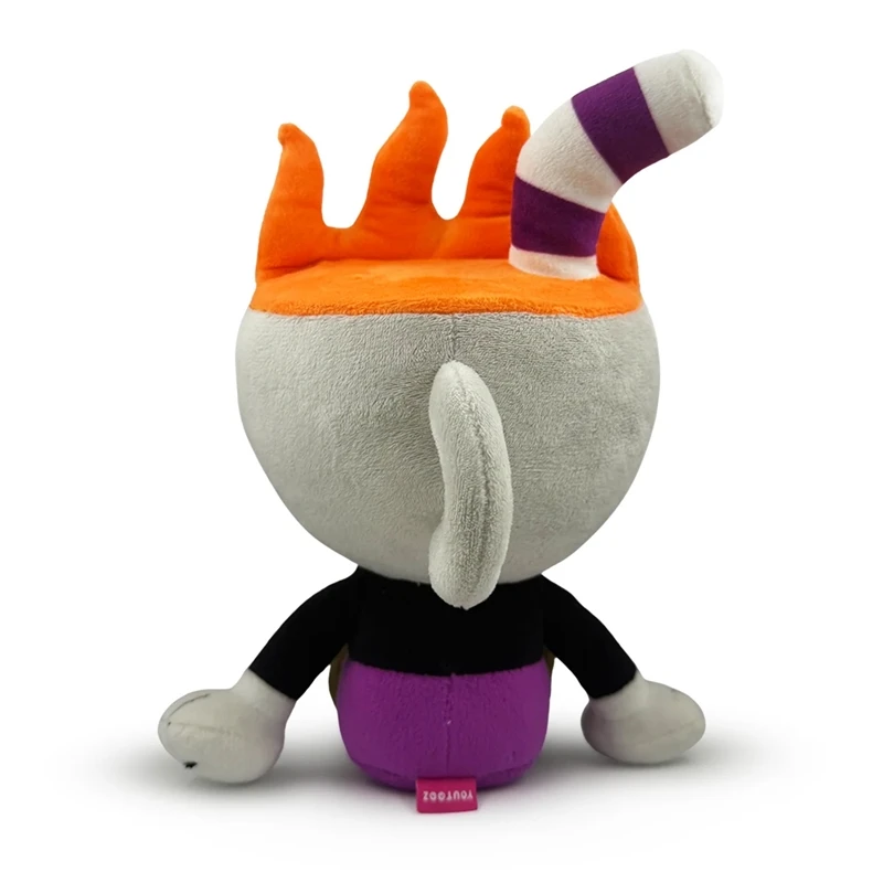 Cuphead Evil versie knuffel zacht gevuld verzamelspel pop bureau display cadeau voor jongens meisjes gamers vakantiecadeau
