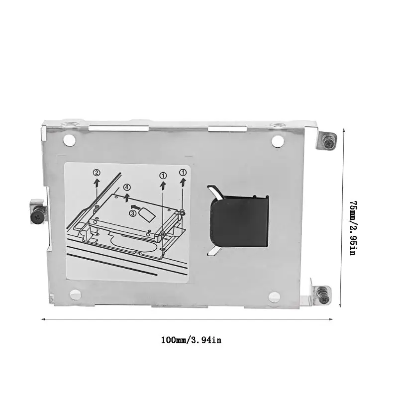 노트북 8760W 8470P 8460P 하드 드라이브 홀더 스탠드용 E9LB HDD 캐디 케이지 브래킷