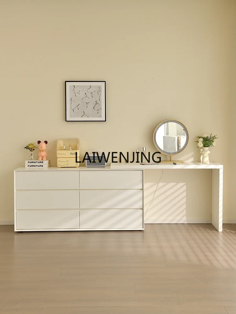 

SGF dresser chest integrated bedroom simple solid wood storage makeup table