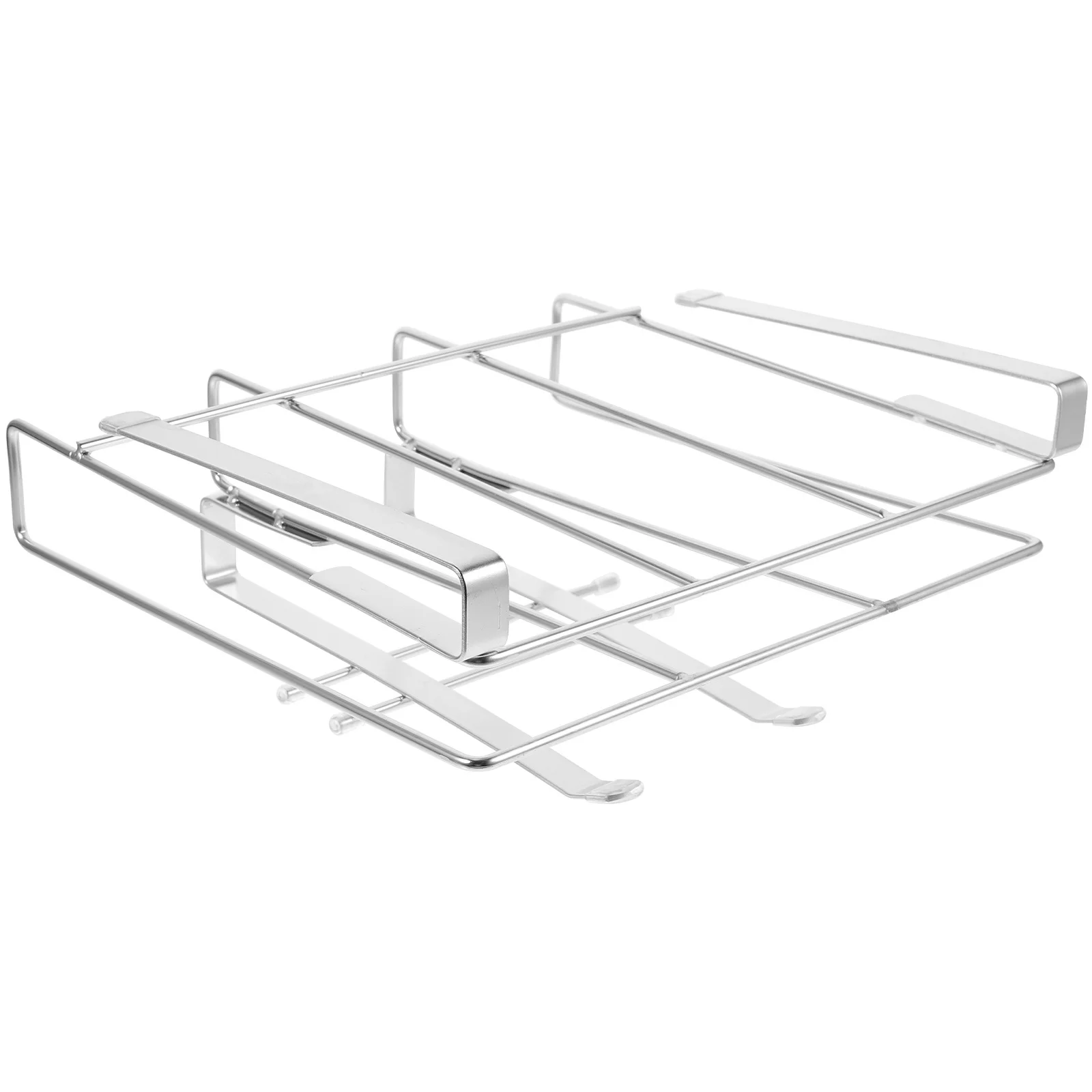 

Storage Pot Lid Cutting Board Rack Kitchen Tool Holder 201 Stainless Steel Countertop Organizer