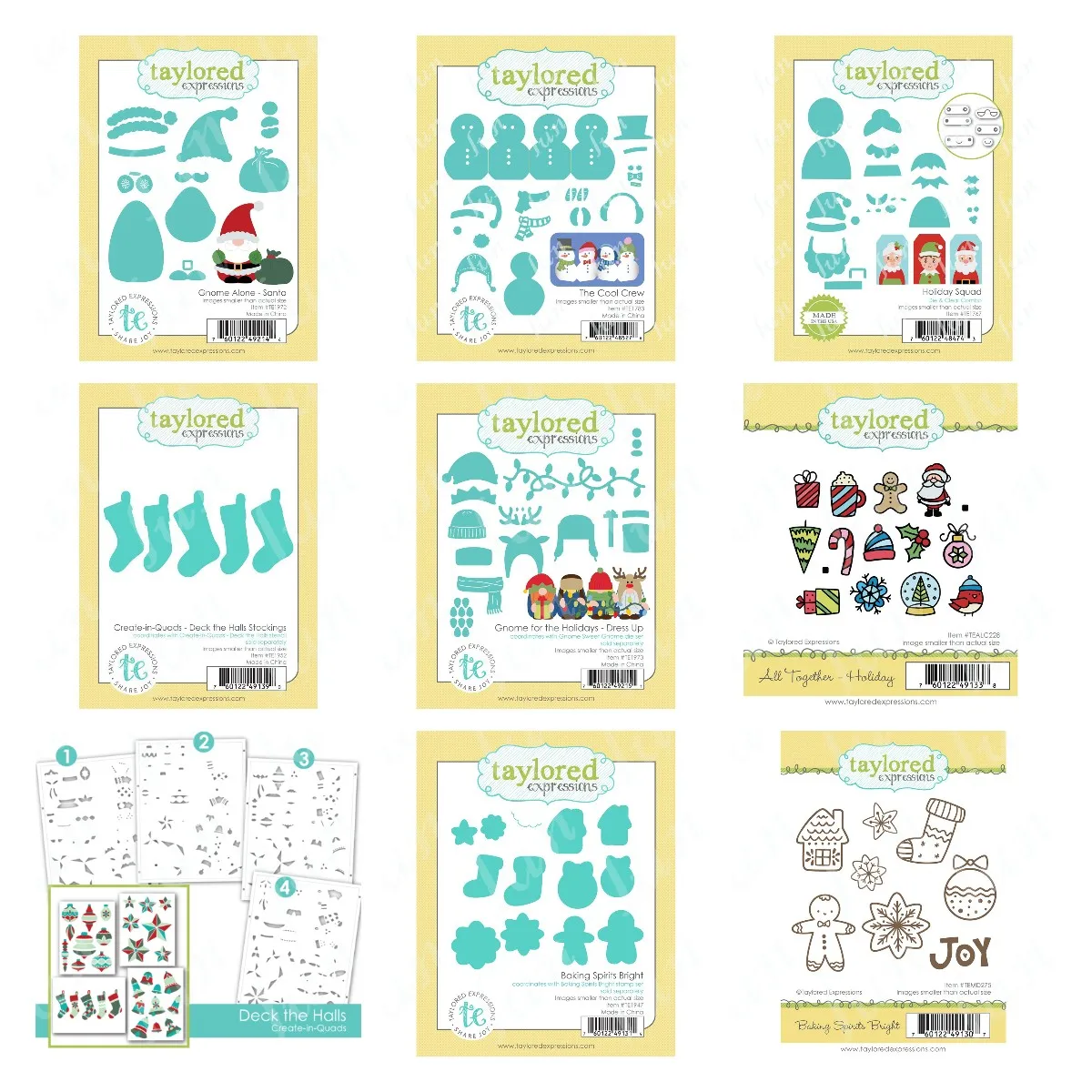 New Dies and Stamps 2024 Christmas All Together Holiday Cutting Dies Stencils for DIY Paper Card Embossed Scrapbooking Decor