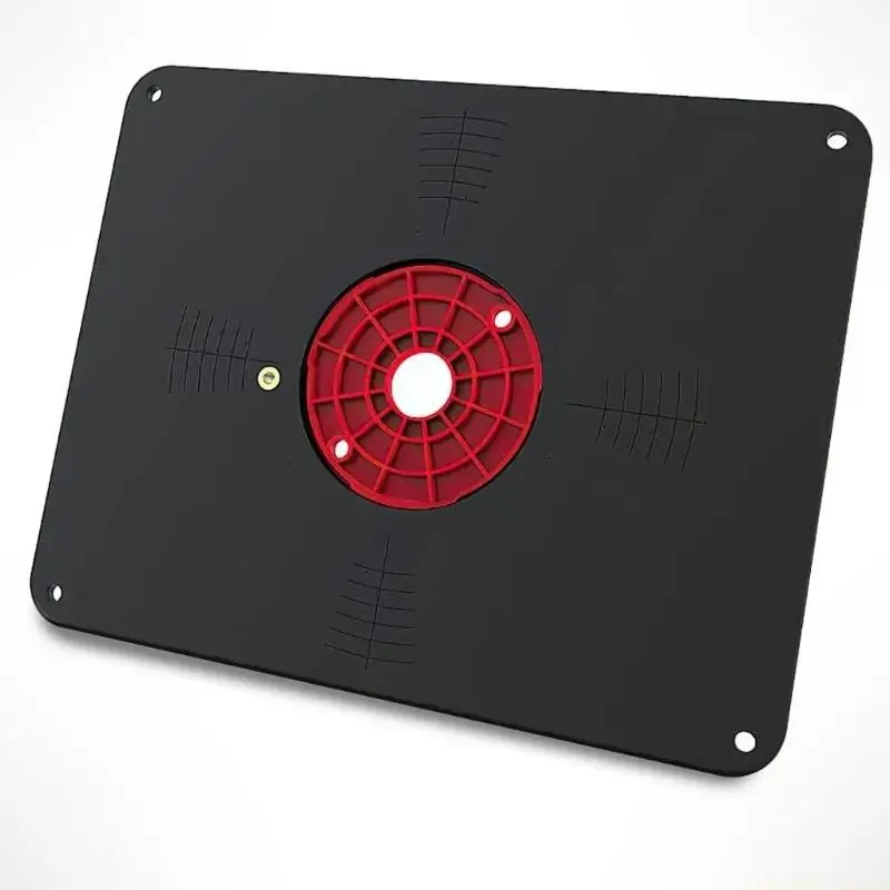 D0AB Replacement Insert Plate Set for Router Tables Includes Predrilled Design