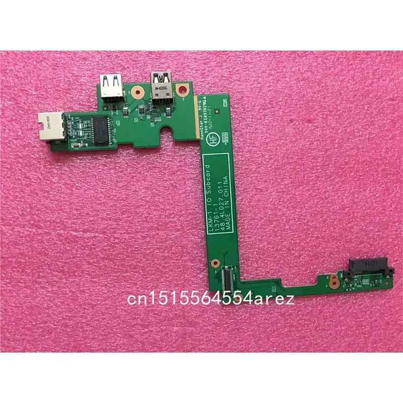 New Original for Lenovo ThinkPad T540P W540 W541 Laptop USB Ethernet Board Port 04X5512 48.4LO27.011