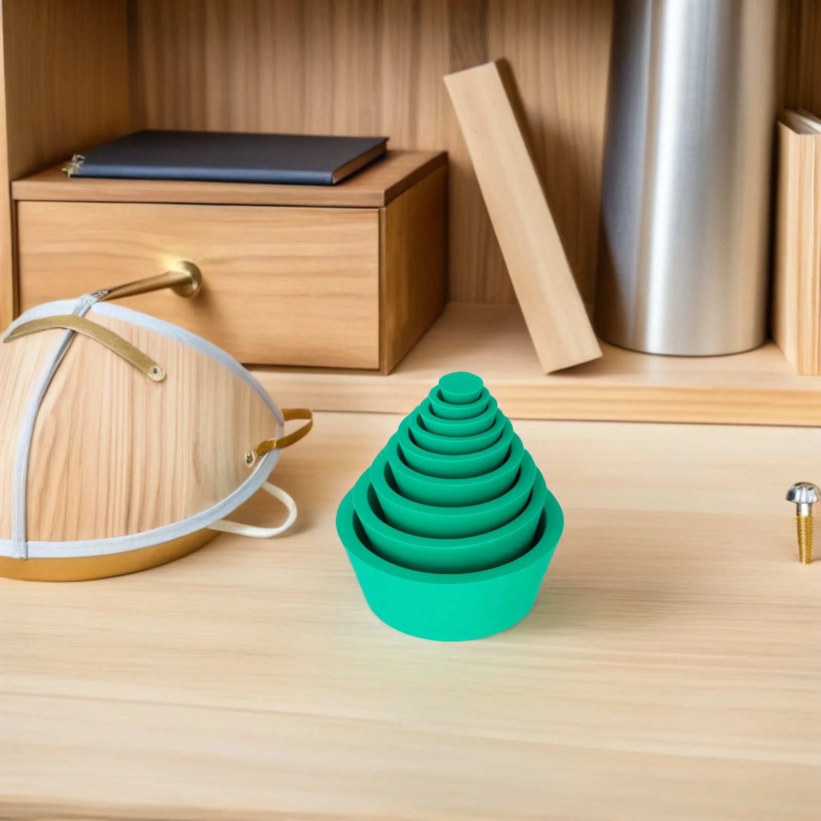 9 قطعة محول مرشح مخروطي سدادة مطاط السيليكون مرونة عالية سطح أملس للتجربة الكيميائية قمع الترشيح #2