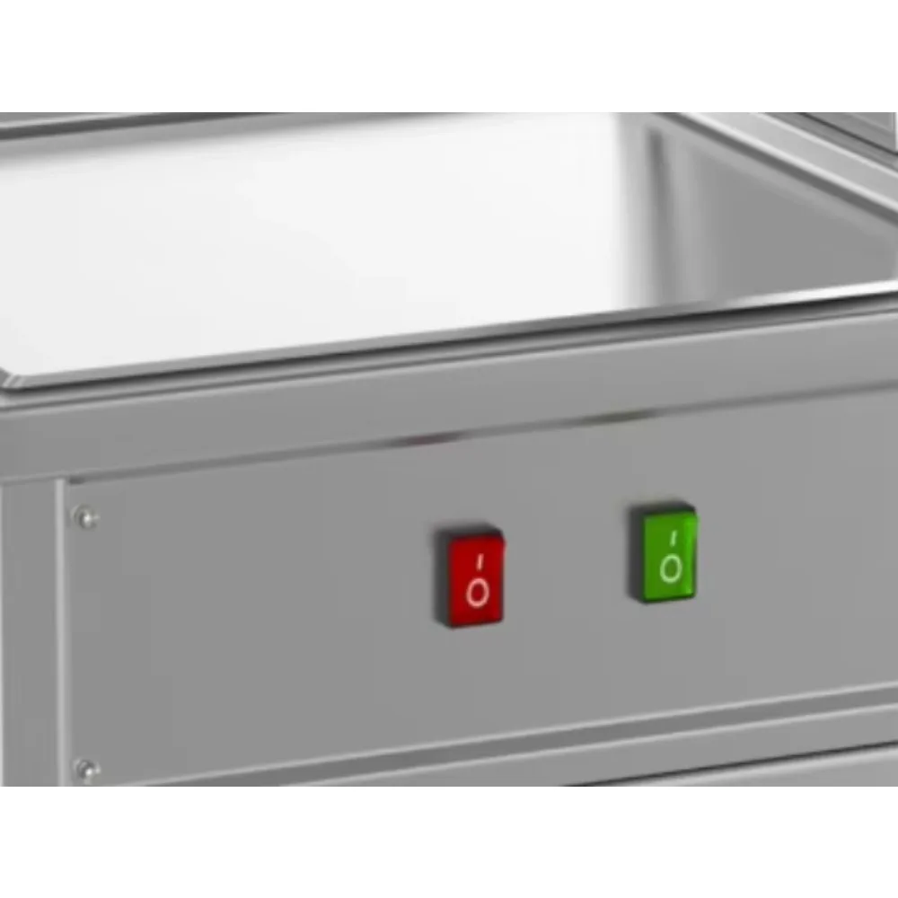 Commercial and agricultural and food processing machinery Snack maker Thai single flat pan deep-fried ice cream roll maker