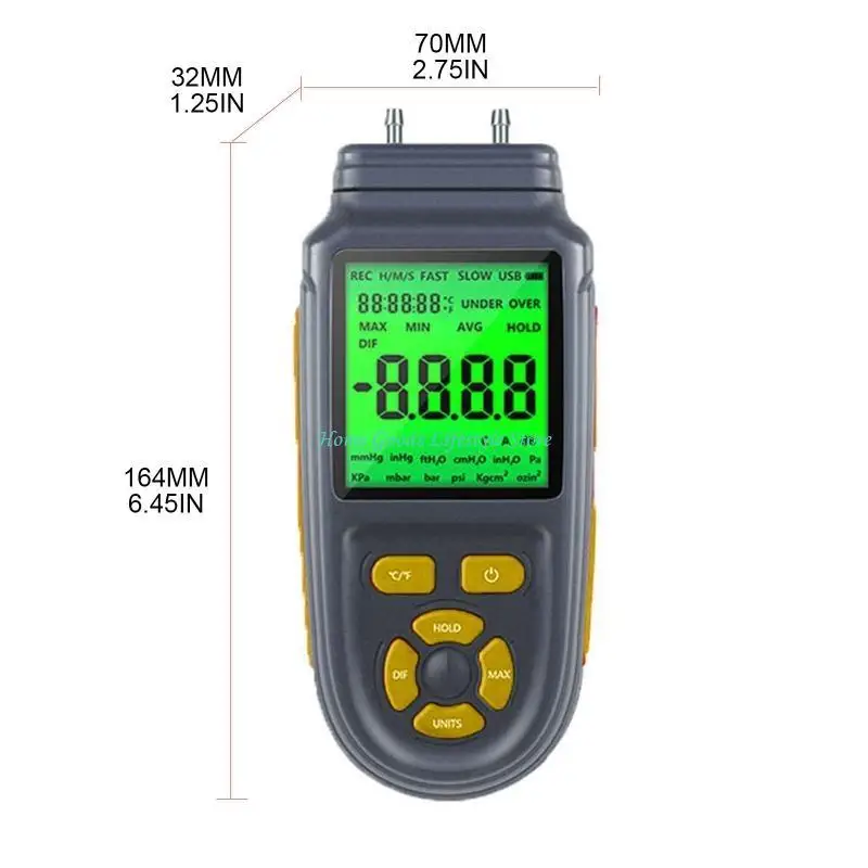 Manometro portatile E74E con altera