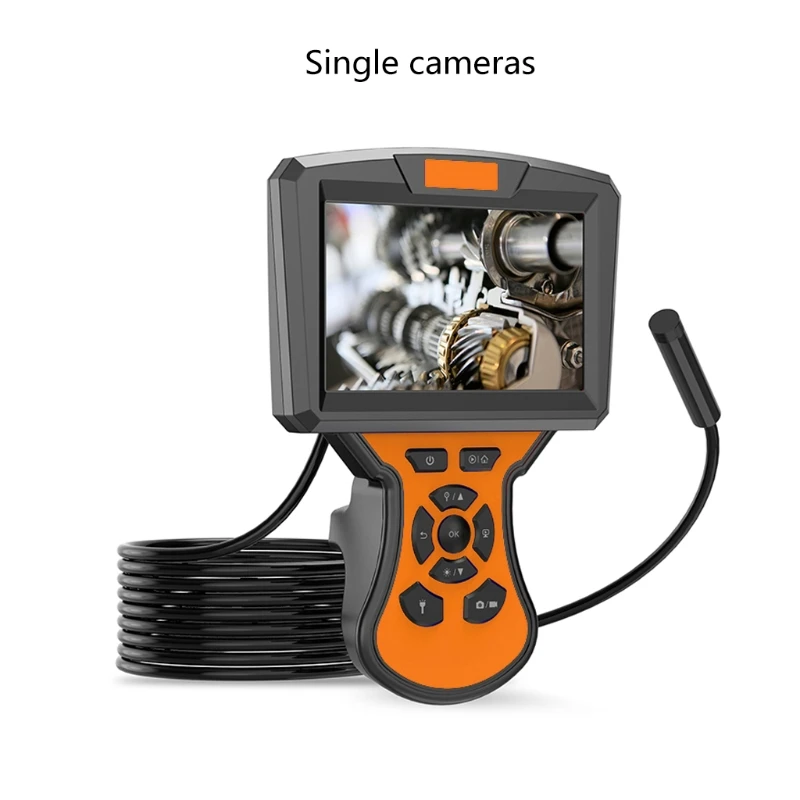 

Waterproof Duct Inspection Camera with 5-inch Screen Suitable for Plumber Fitting Wall Inspection Carbon Deposition