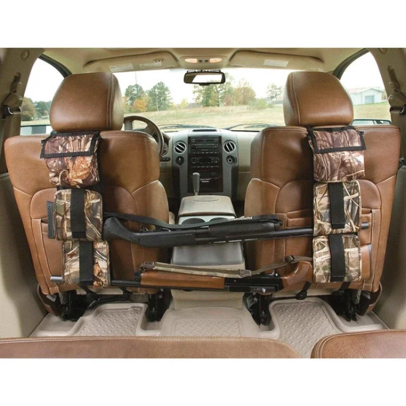 2pcs Vehicle Front Seat Storage Rifle sling Bag Back Seat Hanging Rifle Gun Holster Organizer Portable With Muti-pockets