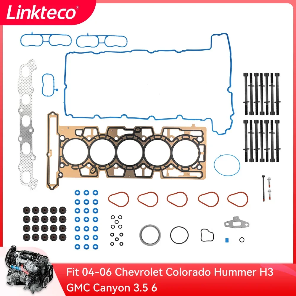 

Engine Part Full gasket Bolts Set Fit 3.5 T L L5 GAS EGG For 04-06 Chevrolet HUMMER GMC ISUZU 3.5L HS26336PT ES71334 ES72195