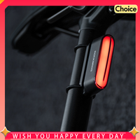ROCKBROS Bicycle Magnetic Rear Light IPX6 Waterproof Tail Light 7 Lighting Modes Smart Brake Sensor Rear Light Bike Accessories