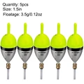 5pcs green 1.5in