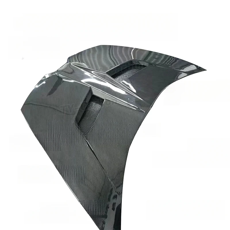 High Quality V-Style Dry Carbon Fiber Vented Engine Hood For Huracan LP580 LP610 EVO 2014-2018