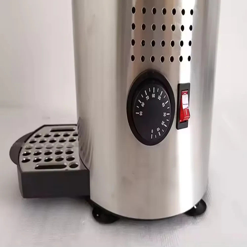 เครื่องจ่ายช็อกโกแลตร้อนสแตนเลสขนาด 3 ลิตร - เครื่องผสมความร้อนสําหรับกาแฟ/นม/ช็อคโกแลต เชิงพาณิชย์/บ้าน ความร้อนเร็ว ทําความสะอาดง่าย