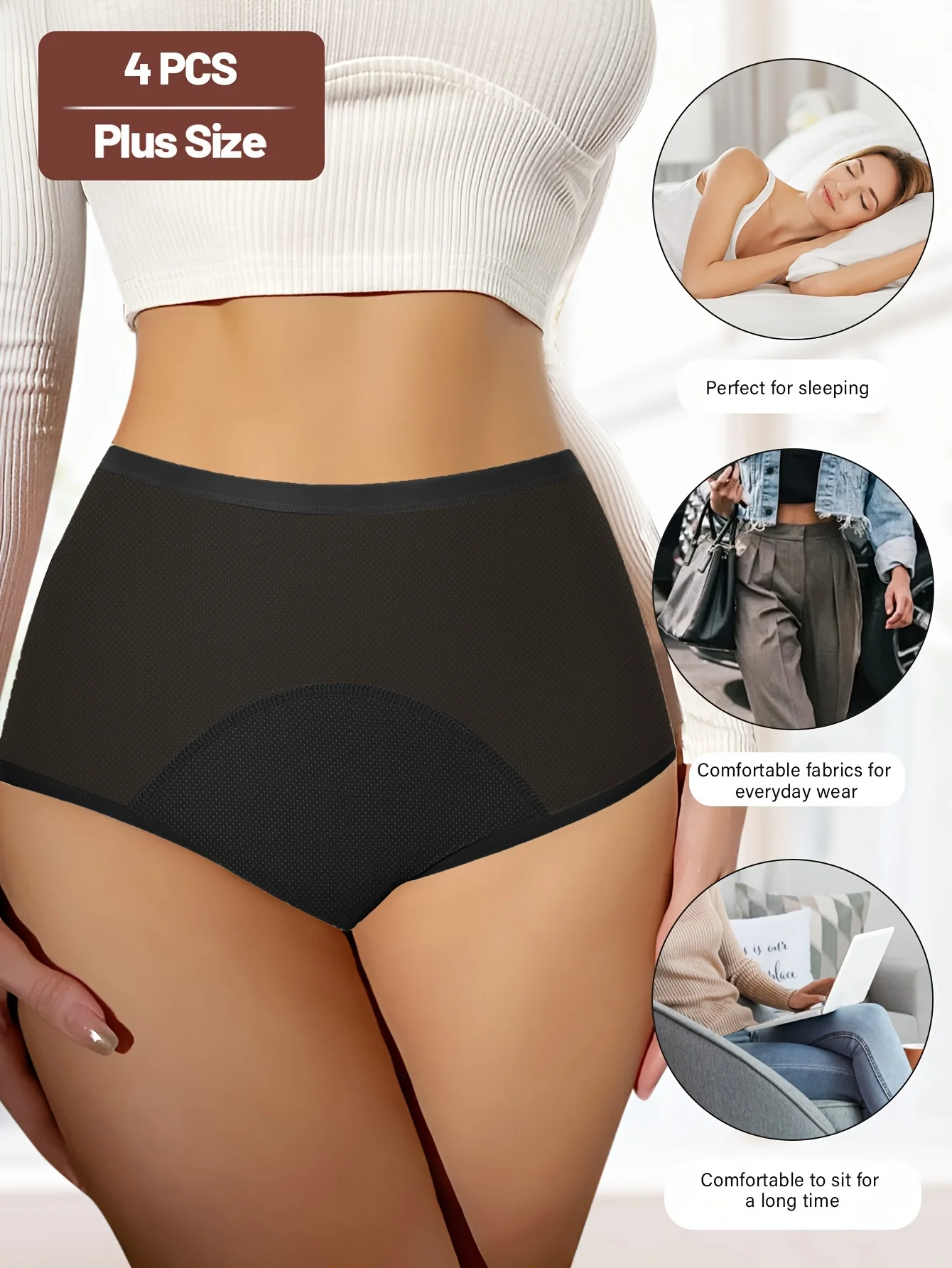 Thumbnail 4 - #38 Womens Menstrual Underwear Discount Picks